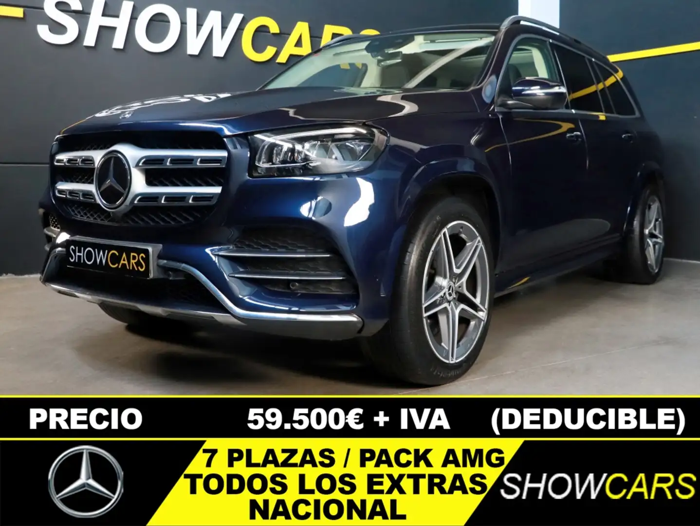 Mercedes-Benz GLS 350 350d 4Matic Azul - 1