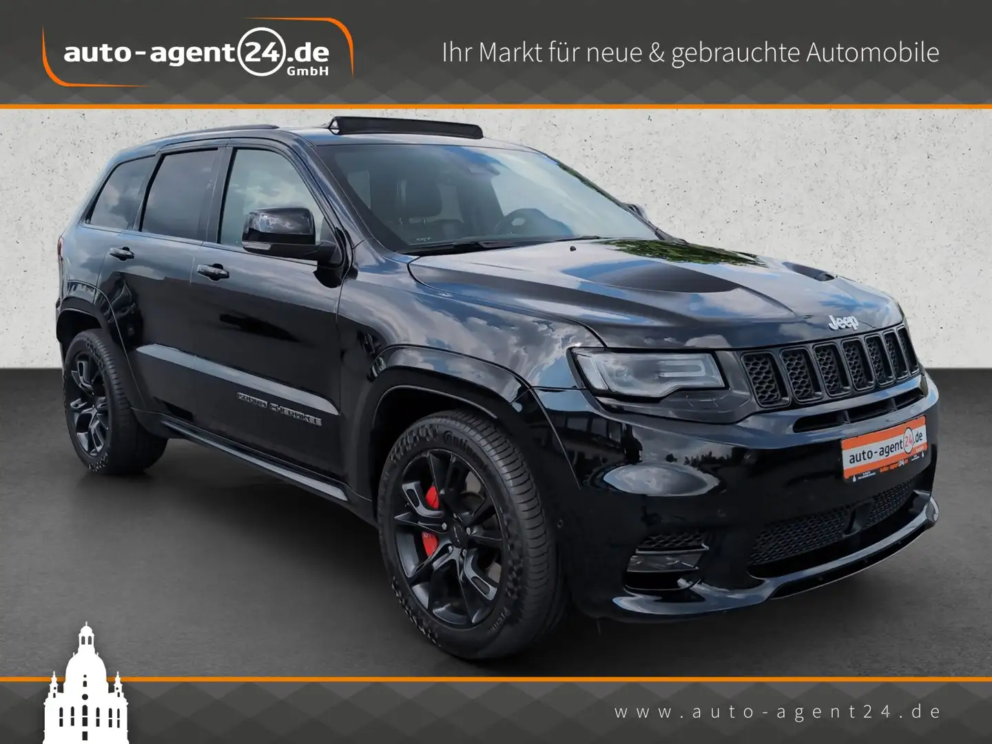 Jeep Grand Cherokee 6.4 SRT/Pano/StHzg/Carbon/H&K Schwarz - 1