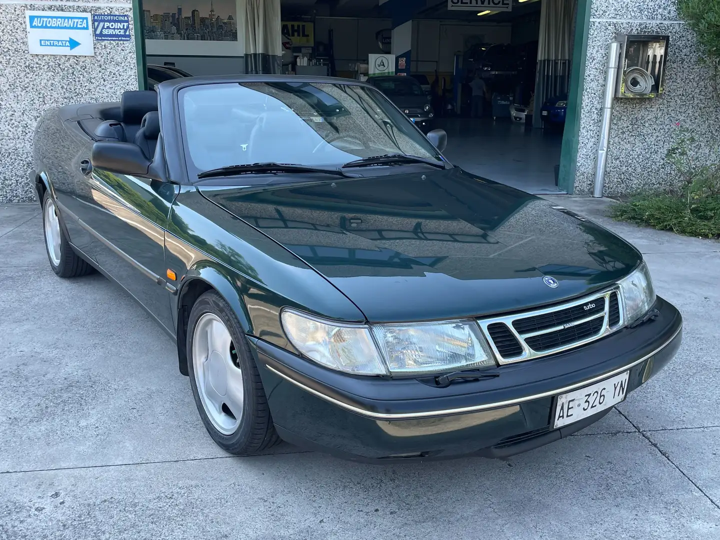 Saab 900 900 II 1993 Cabrio 2.0 turbo SE 184CV Verde - 1