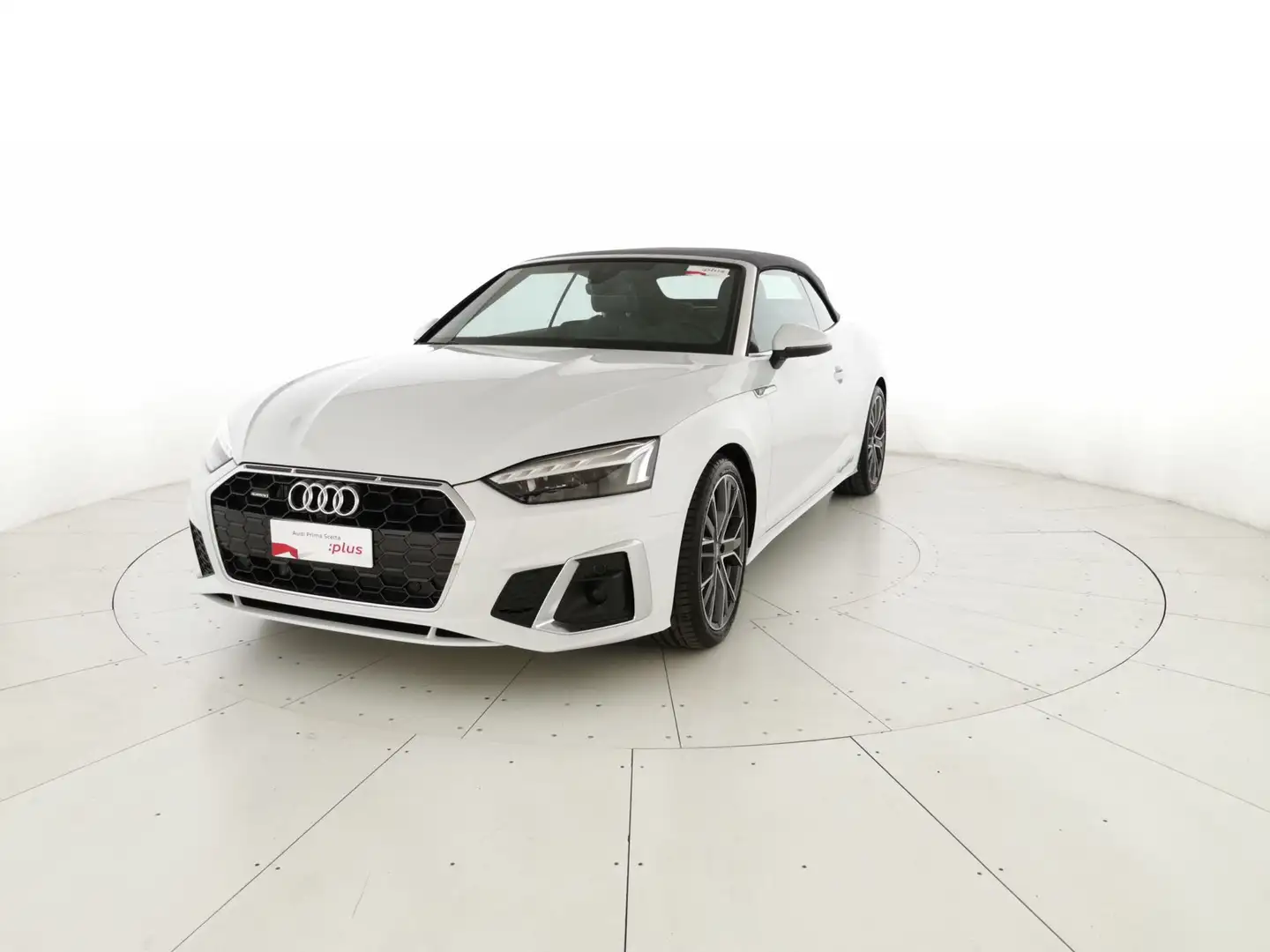 Audi A5 Cabrio 40 2.0 tdi mhev S line edition quattro 204 Bianco - 1