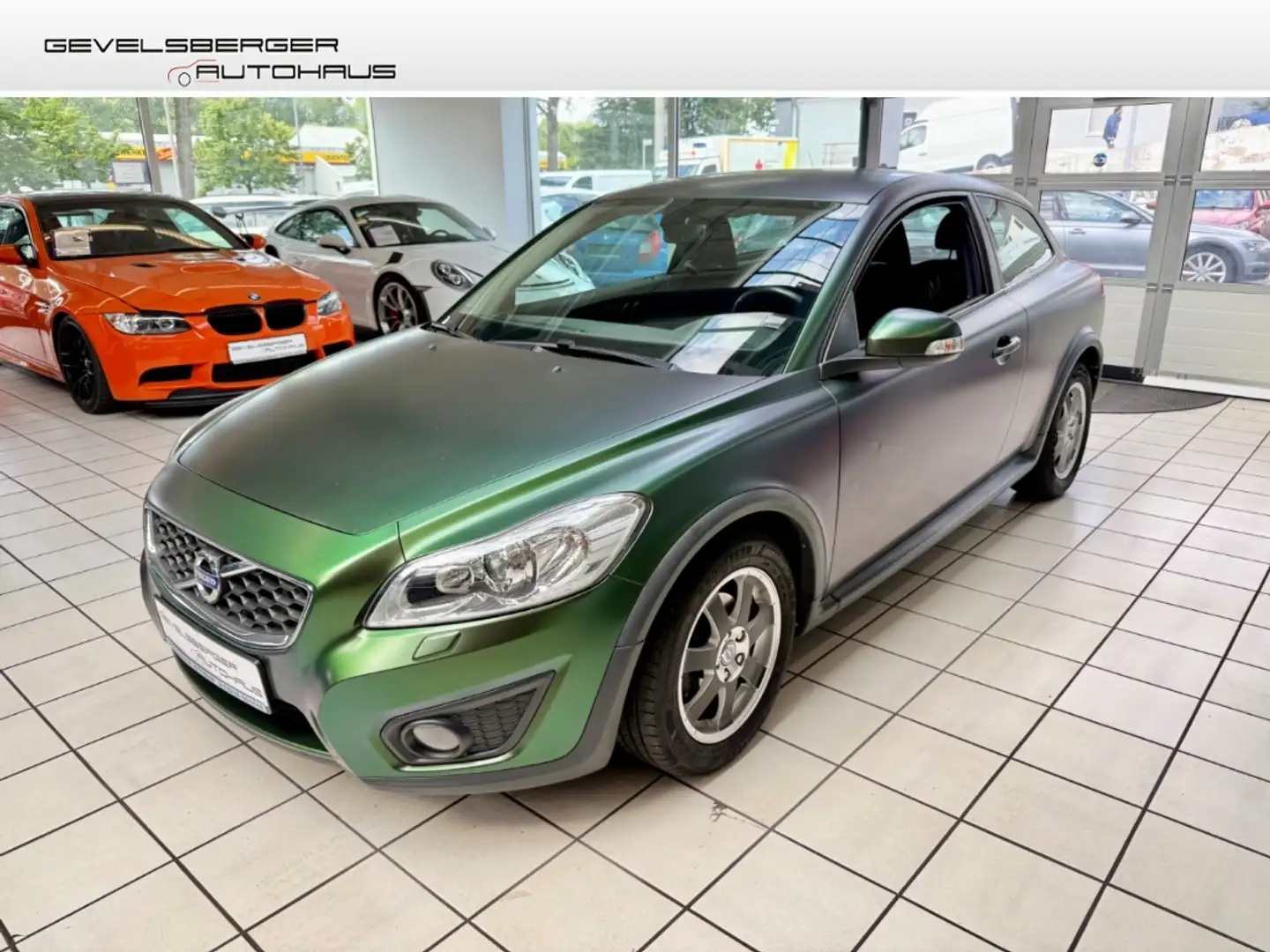 Volvo C30 D2 Kinetic Scheckheft DPF Klimaautom SHZ Temp Tel. Noir - 1