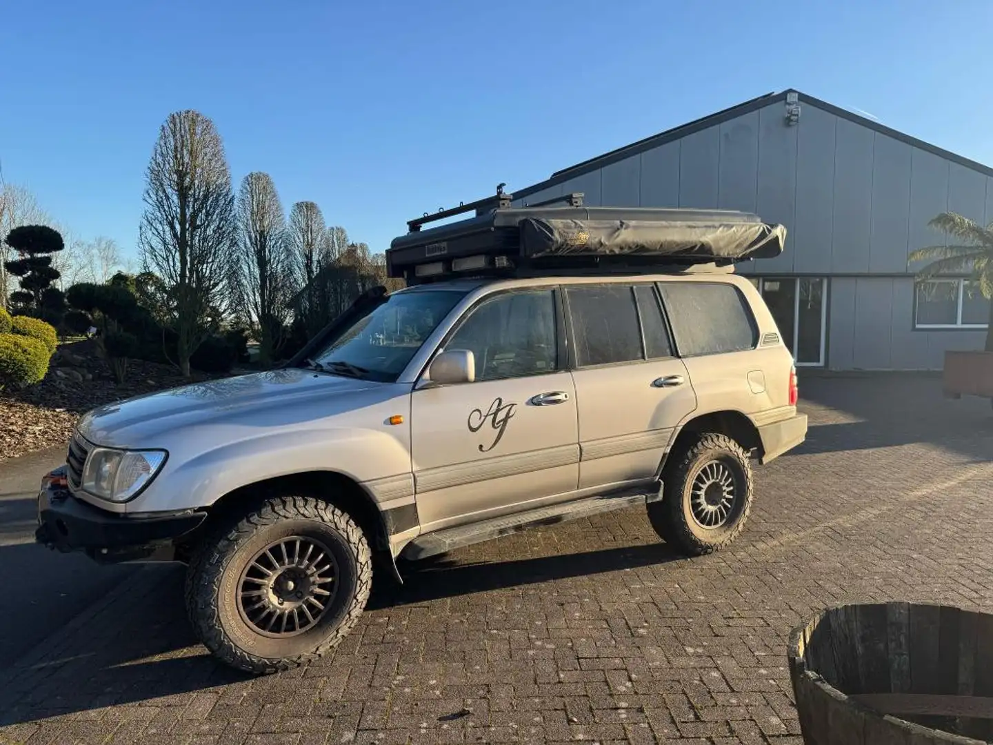 Toyota Land Cruiser LandCruiser 100 4.2 Standard Roof Window Van 50th Grijs - 1