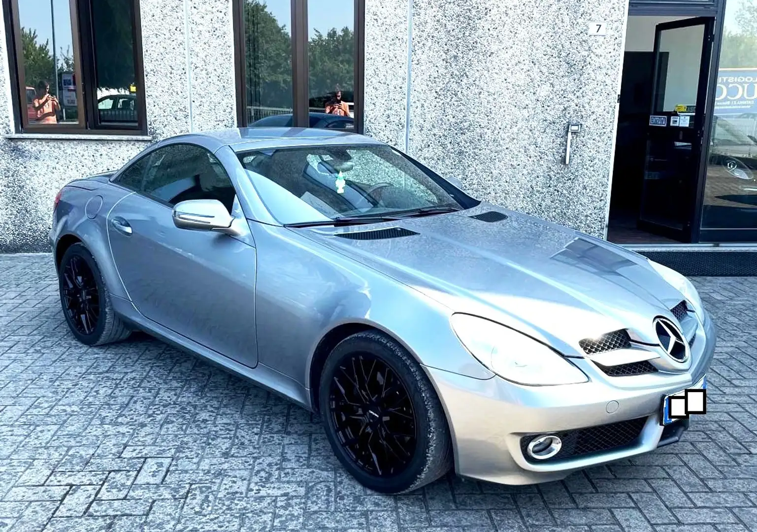 Mercedes-Benz SLK 200 Roadster K Sport 184cv-Compreso Tagliando completo Gris - 1