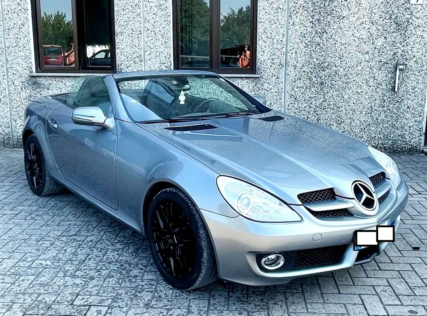 Mercedes-Benz SLK 200 Roadster K Sport 184cv-Compreso Tagliando completo Gris - 2