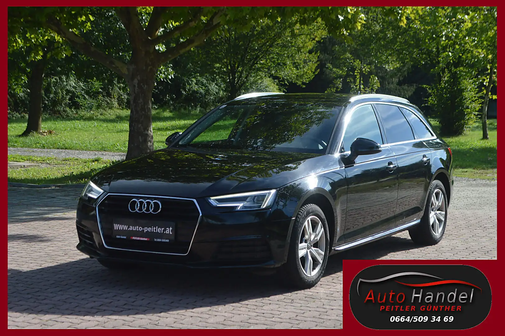 Audi A4 Avant 2,0 TDI+SHZ+PDC+TEL+ Schwarz - 1