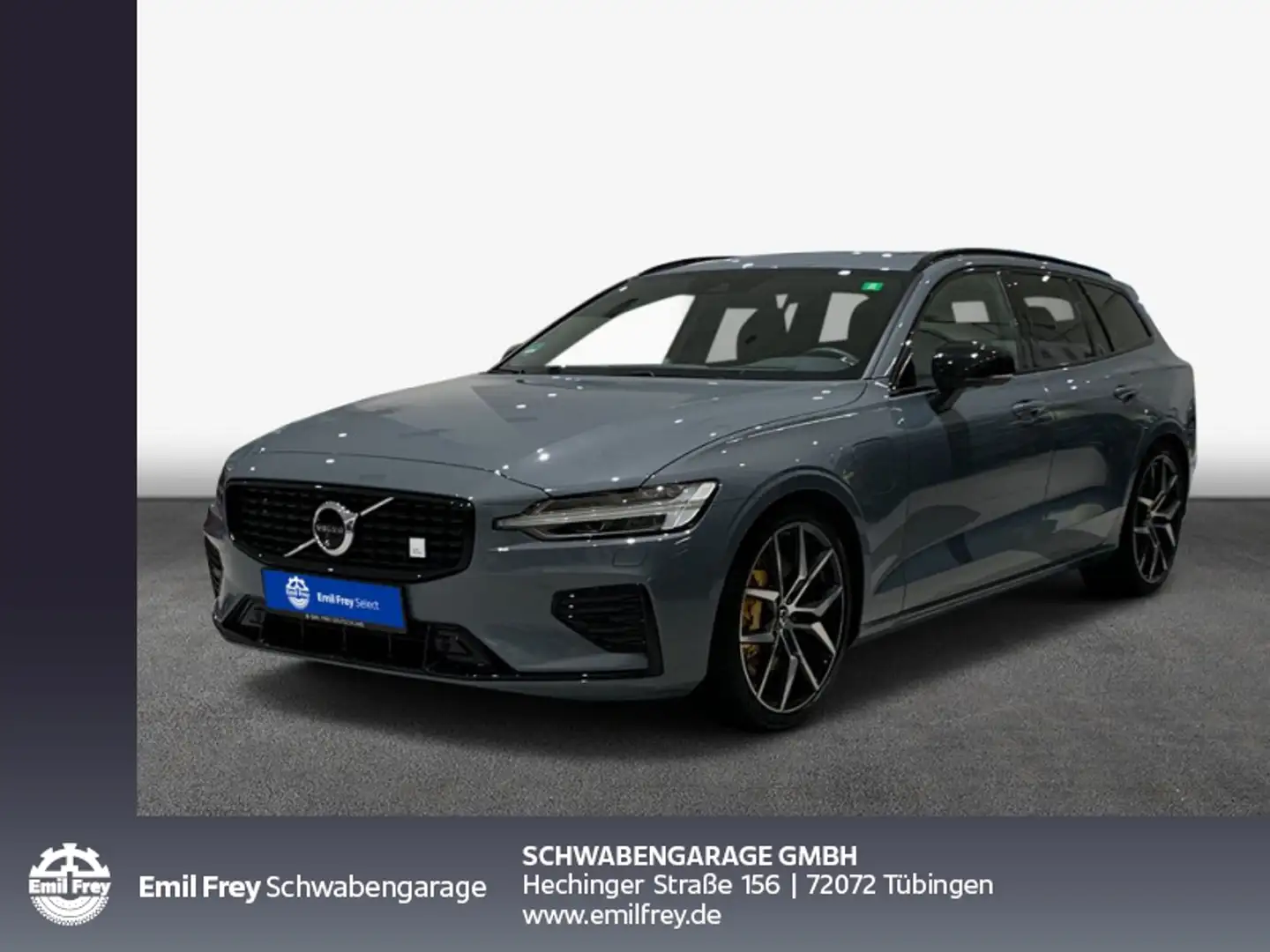 Volvo V60 T8 AWD Geartronic Polestar Engineered Gris - 1