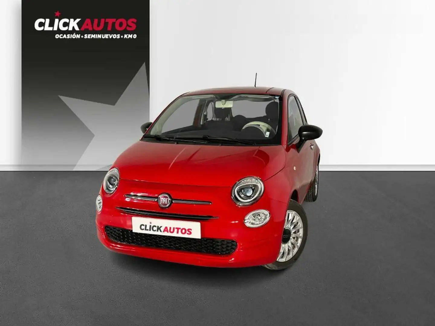 Fiat 500 1.0 Hybrid 70CV Monotrim Rojo - 1