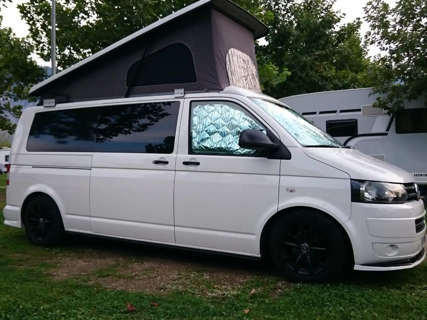 Volkswagen T5 Transporter Camper Bianco - 2