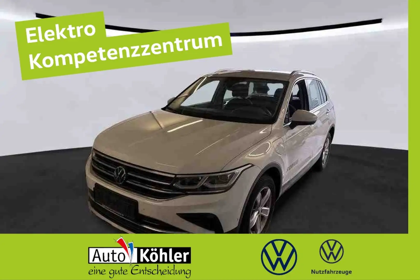 Volkswagen Tiguan Elegance eHybrid Black/Matrix/CarPlay/ACC Weiß - 1