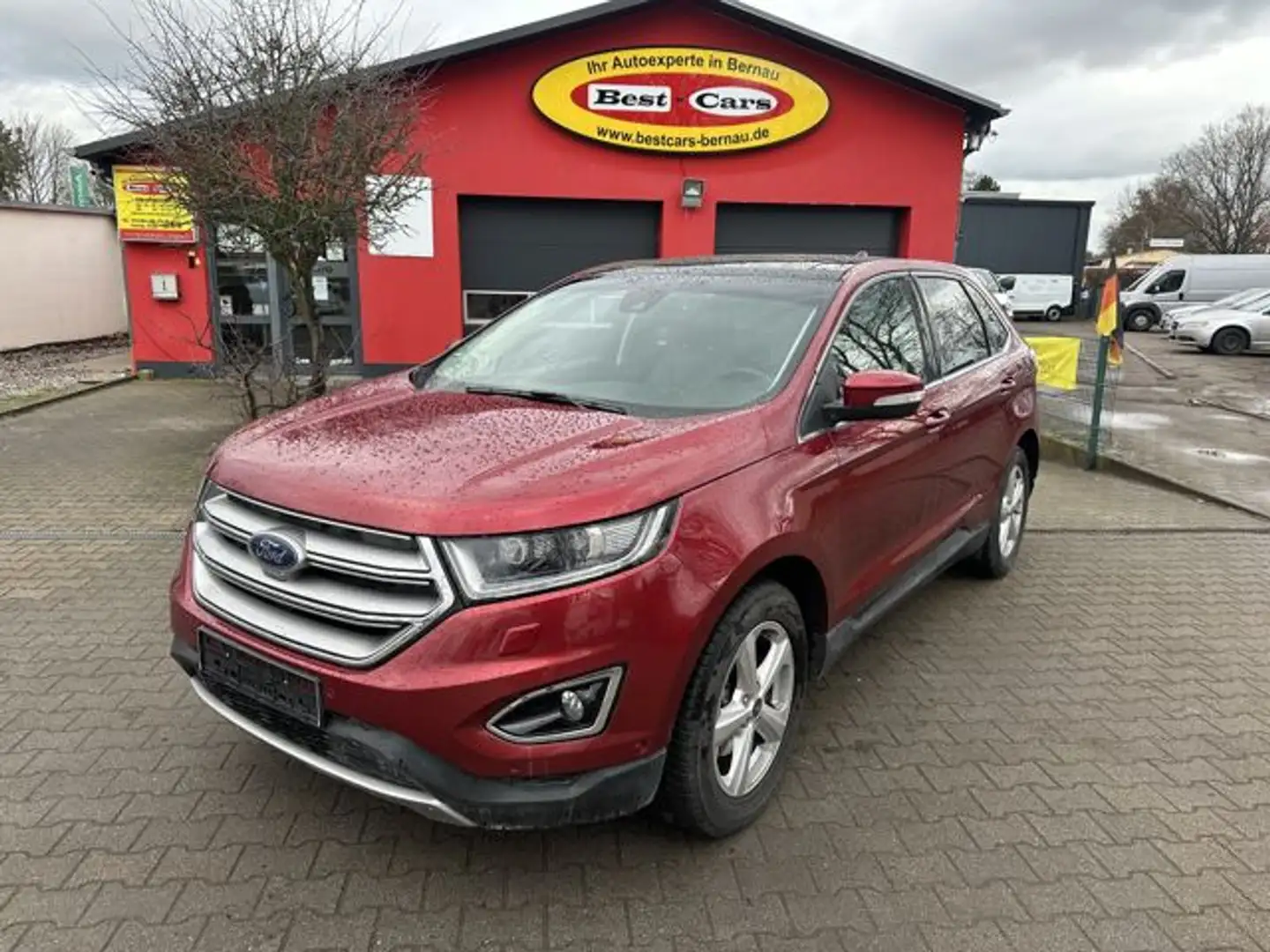 Ford Edge Titanium Leder Kamera Sitze belüftet 4x4 Allrad N Mauve - 1