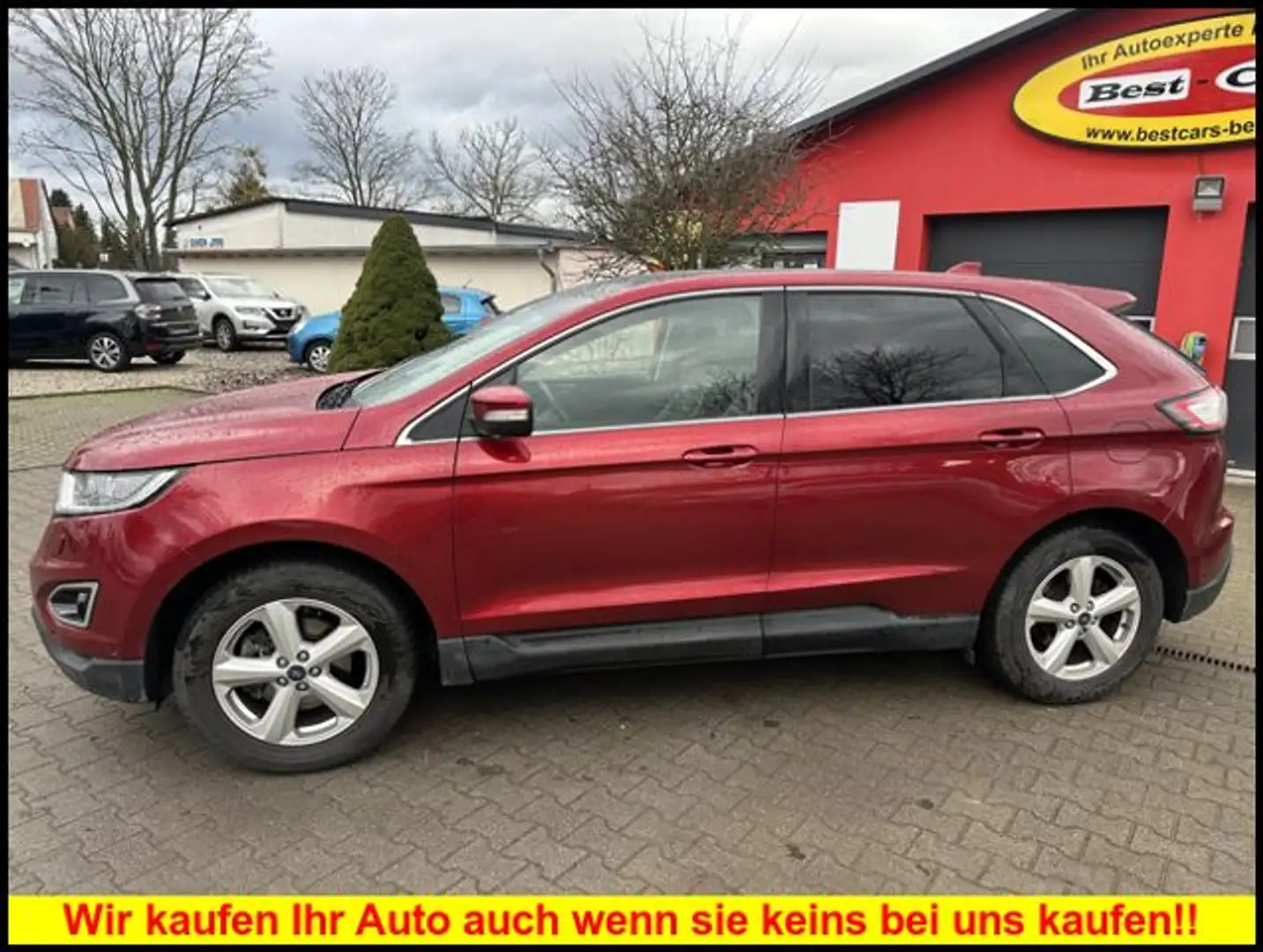 Ford Edge Titanium Leder Kamera Sitze belüftet 4x4 Allrad N Paars - 2