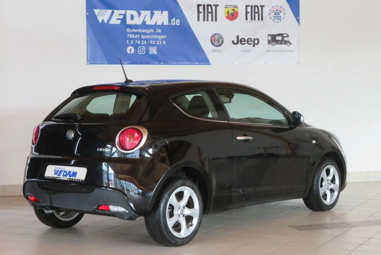 Alfa Romeo MiTo Super 0.9 TwinAir 105PS *NAVI,Sitzheizung* Schwarz - 2