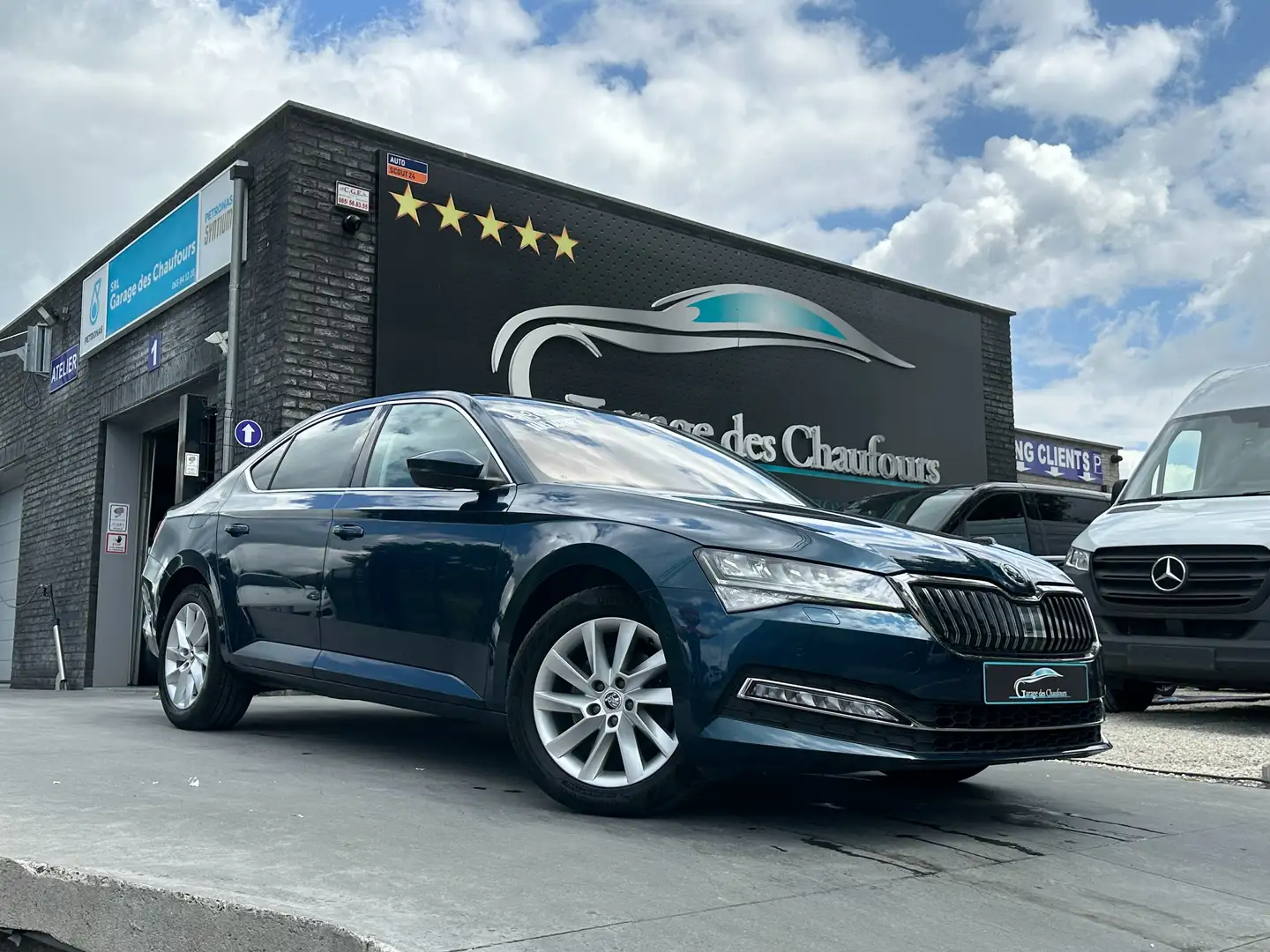 Skoda Superb 2.0 TDi - ! DSG ! - Caméra - CarPlay - Eu6d Bleu - 2
