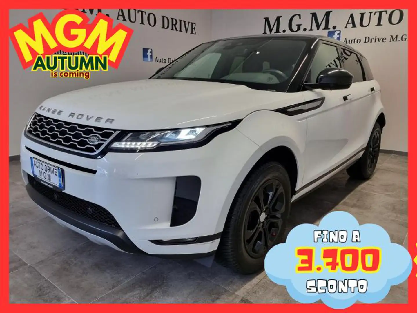 Land Rover Range Rover Evoque 2.0D I4-L.Flw 150 CV AWD Auto Blanc - 1