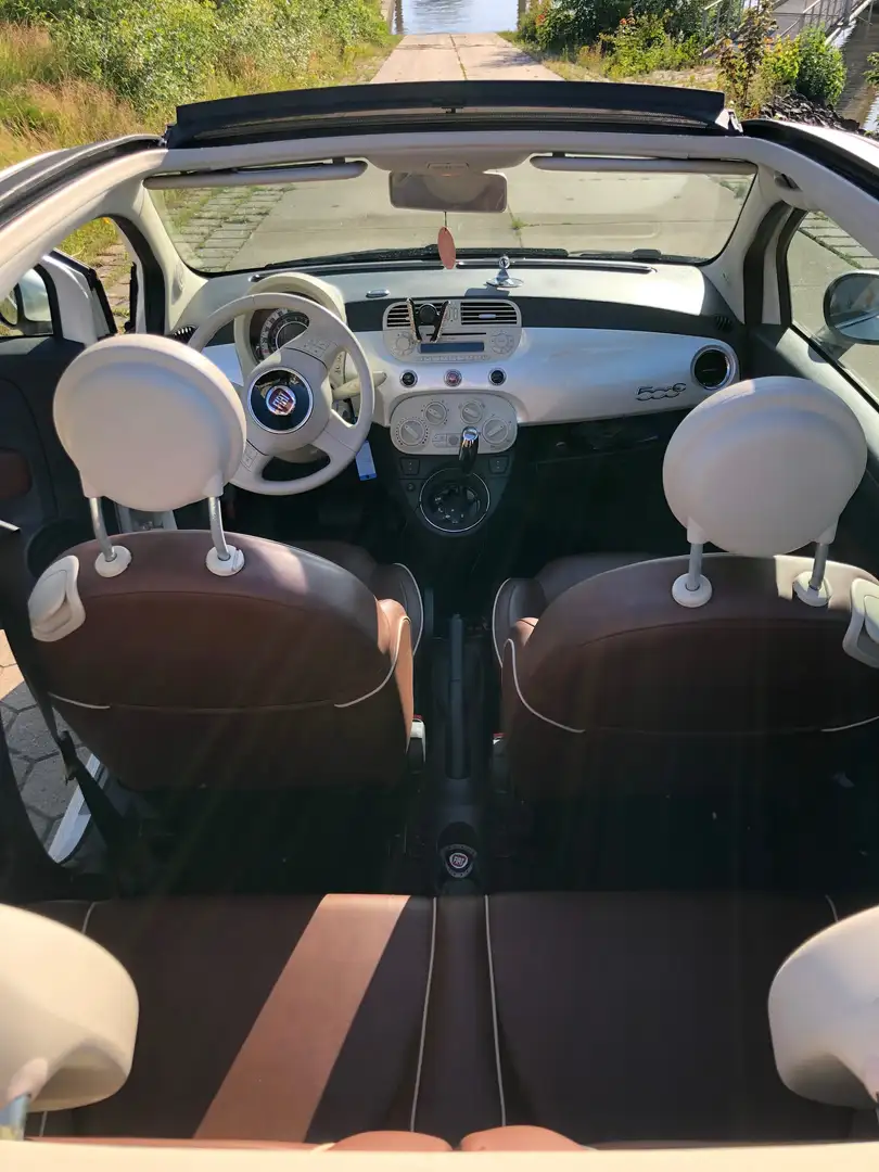 Fiat 500C 500 C 1.2 Dualogic Lounge Biały - 1