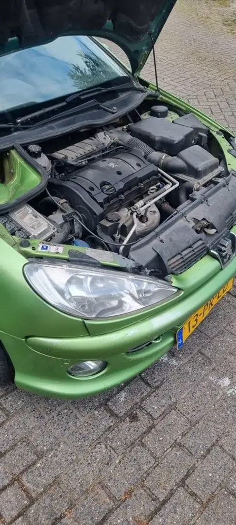 Peugeot 206 206+1.6-16V Groen - 1
