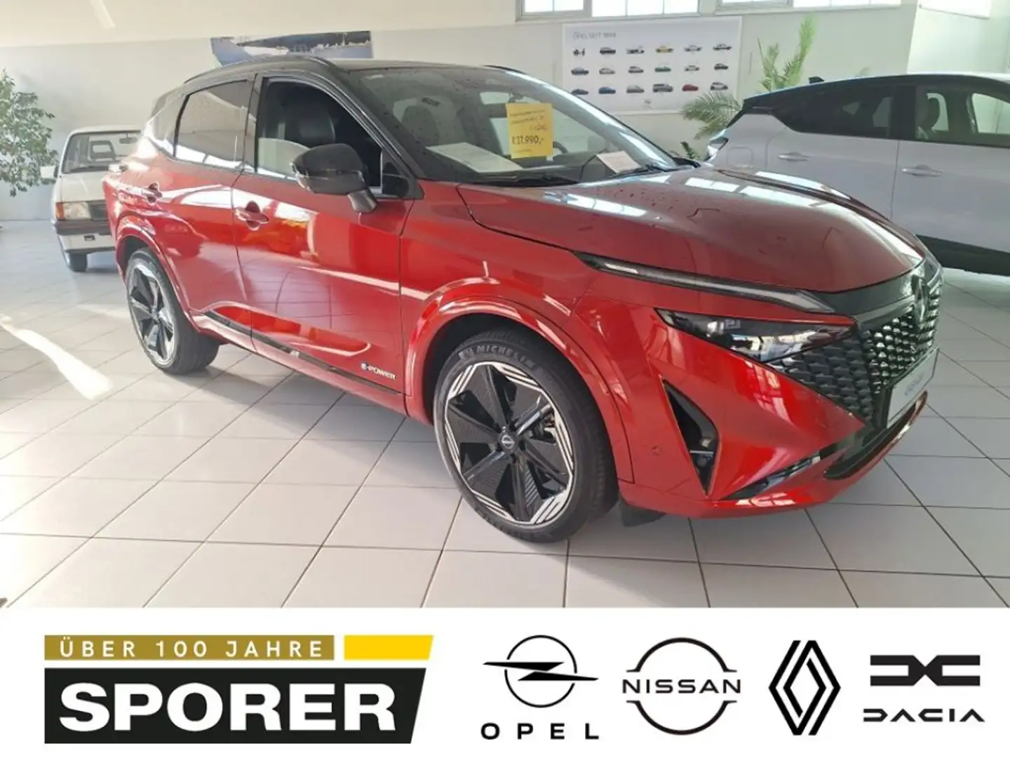 Nissan Qashqai 1.5 VC-T e-Power N-Design (J12) Rot - 1