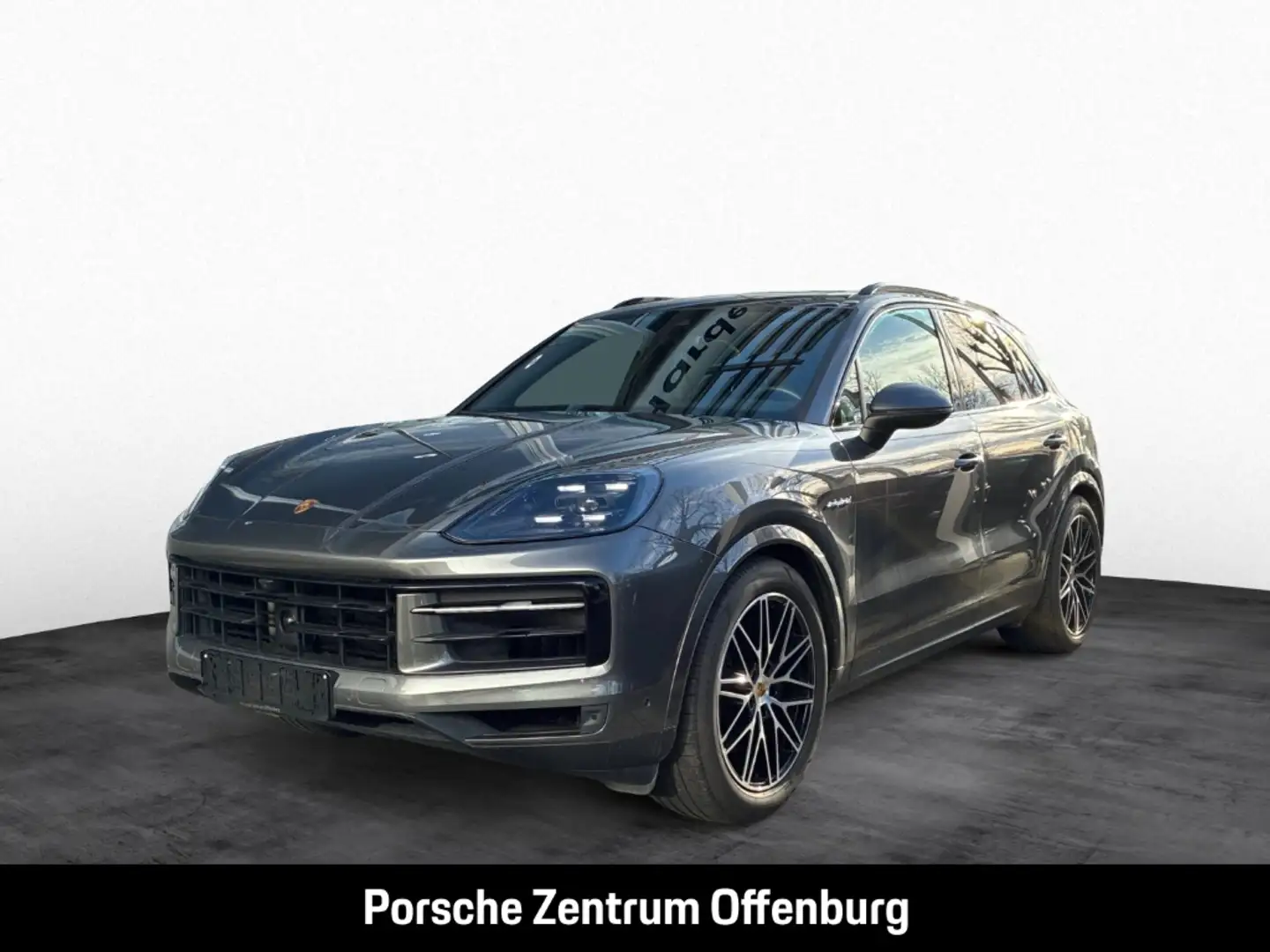 Porsche Cayenne E-Hybrid Luftfederung AHK-el. Pano Navi Memory Grau - 1