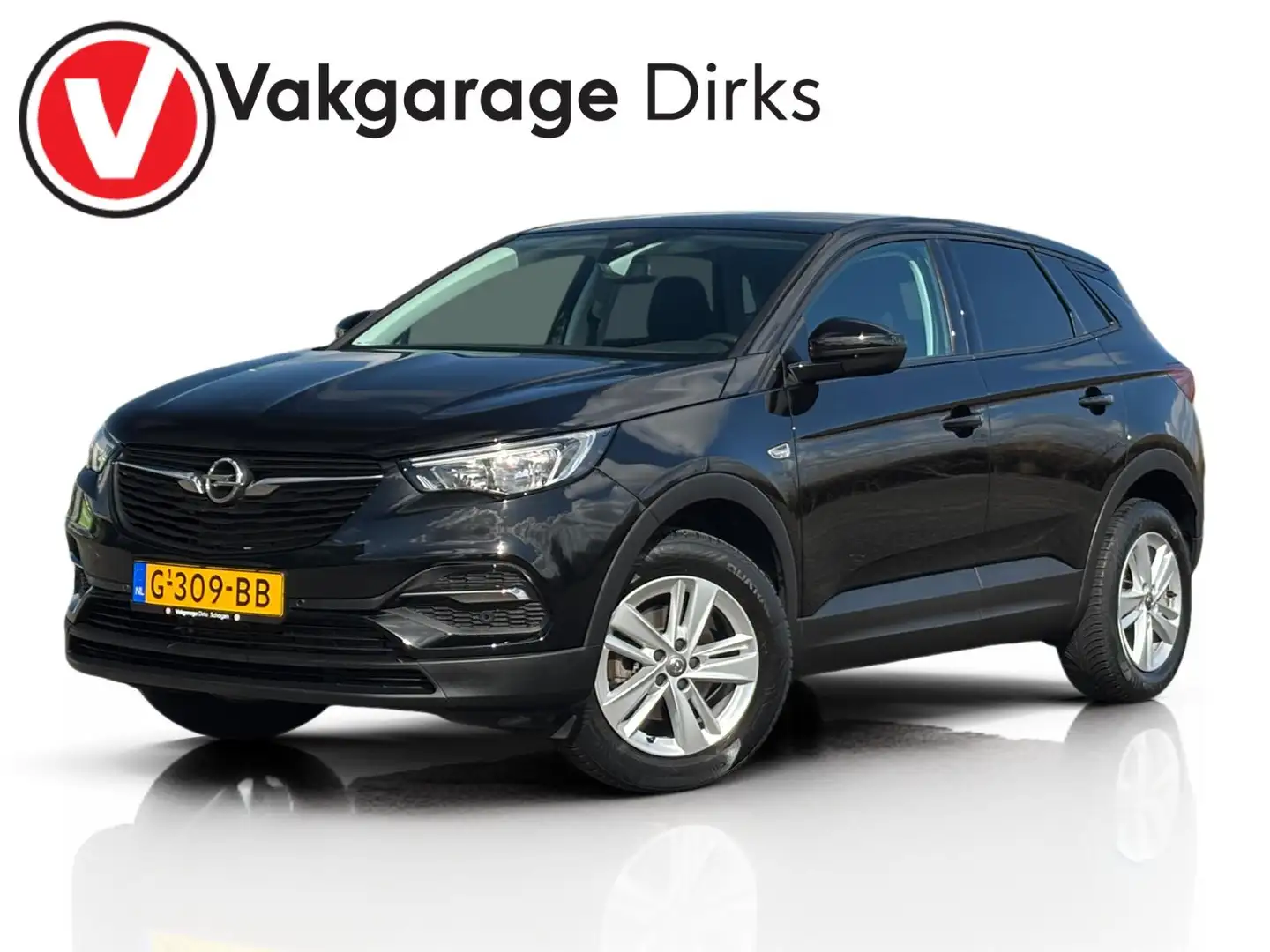 Opel Grandland X 1.2 Turbo 130 pk ✅ Carplay ✅ Clima ✅ 17 inch Negro - 1