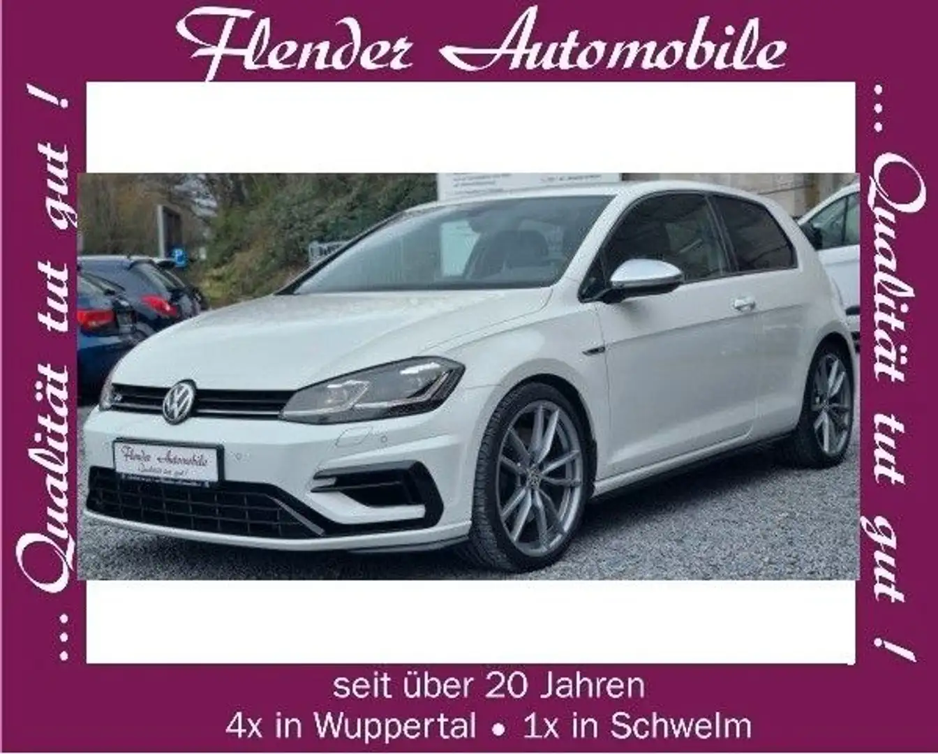 Volkswagen Golf VII R 4Motion inkl. 3 Jahre Hausgarantie! Weiß - 1