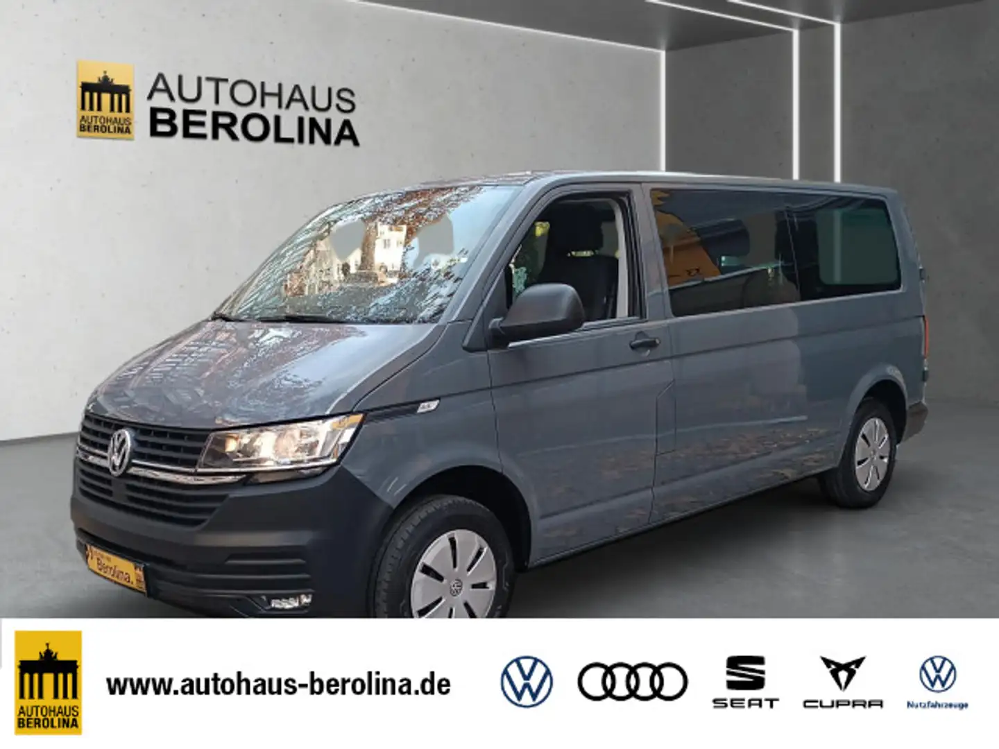 Volkswagen T6.1 Kombi 2.0 TDI LR DSG *GRA*NAV*PDC*SHZ* Grau - 1