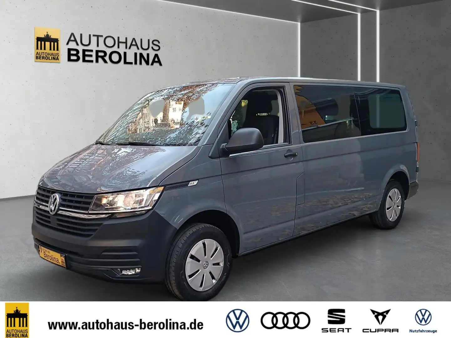 Volkswagen T6.1 Kombi 2.0 TDI LR DSG *GRA*NAV*PDC*SHZ* Grau - 2