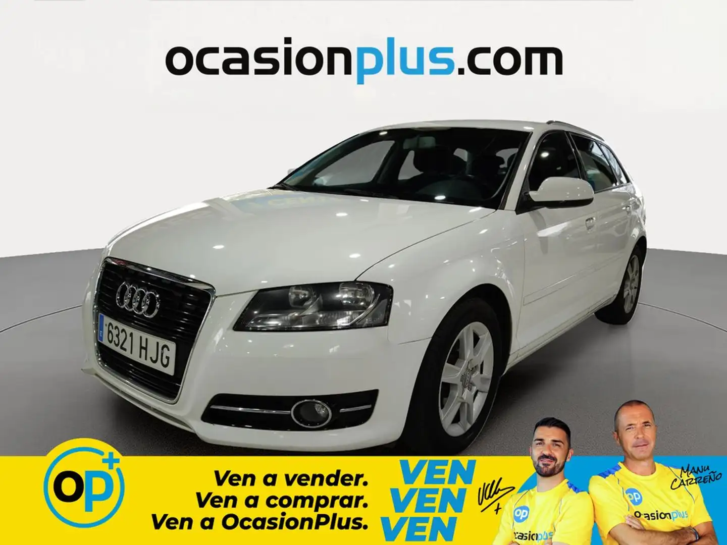 Audi A3 Sportback 1.6TDI Attraction S-Tronic Blanco - 1