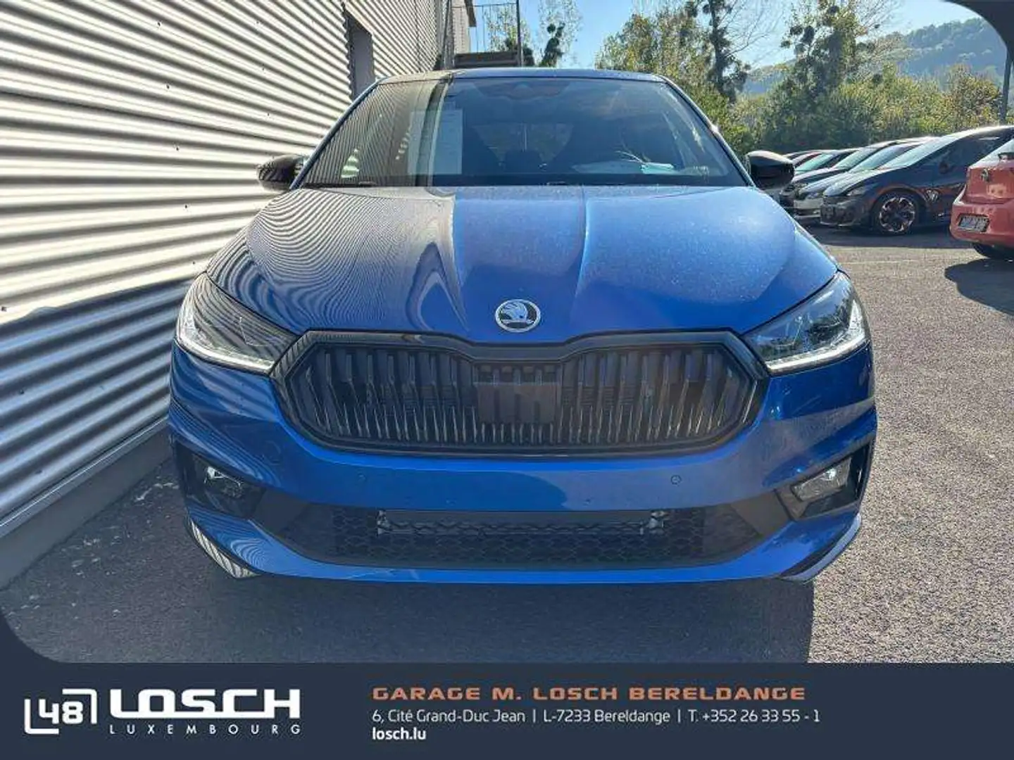 Skoda Fabia Monte Carlo Bleu - 2