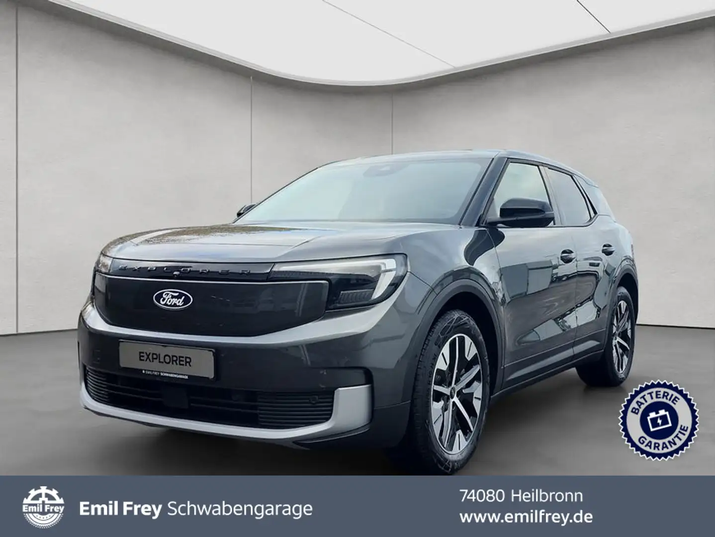 Ford Explorer Elektromotor mit Extended Range RWD 77kWh Grijs - 1