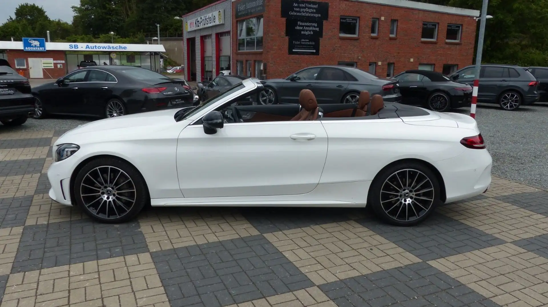 Mercedes-Benz C 400 4Matic AMG Distronic Sitzklima 19 Zoll Nig Blanc - 2