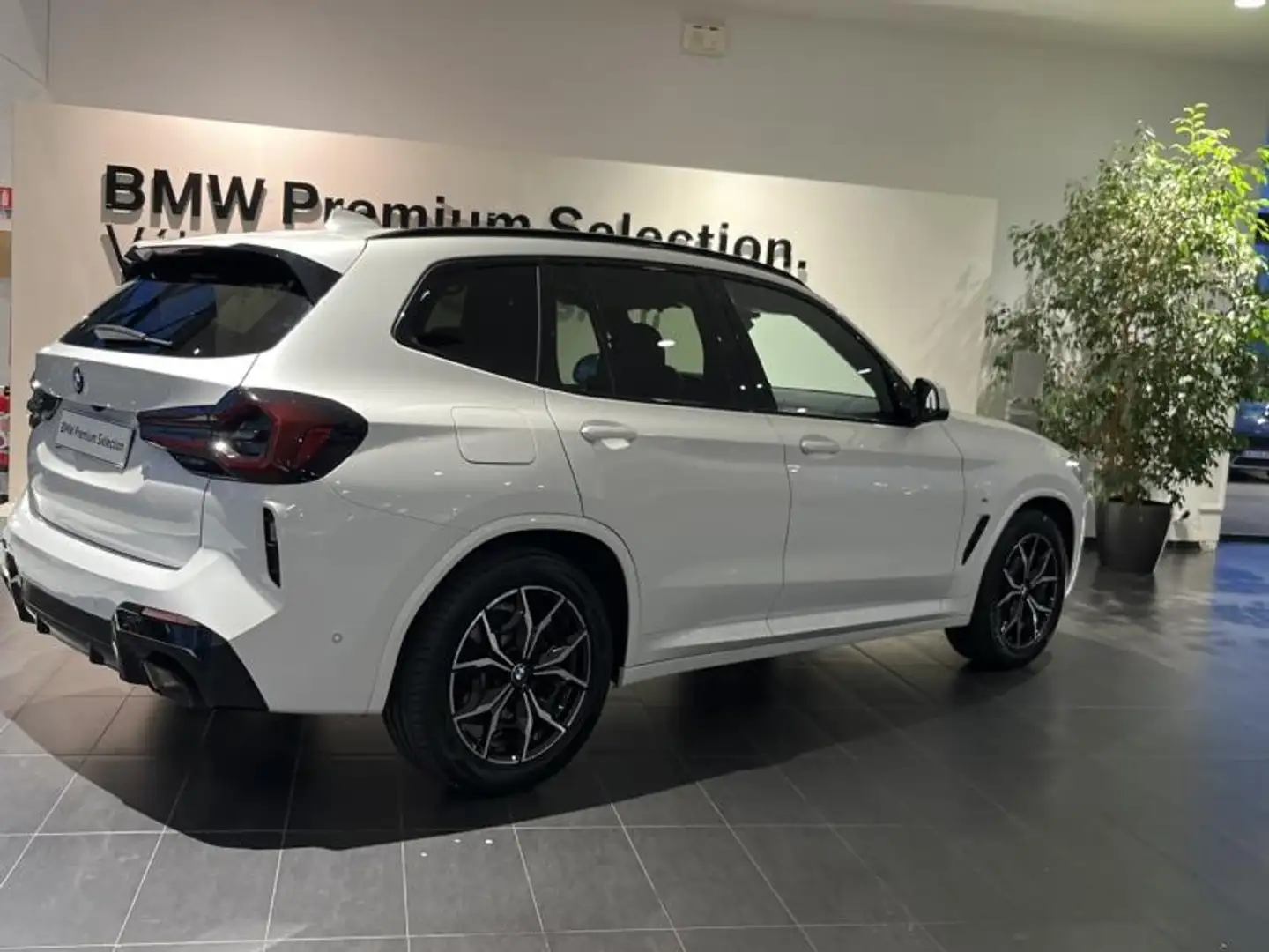 BMW X3 xDrive20d 190ch M Sport Blanc - 2