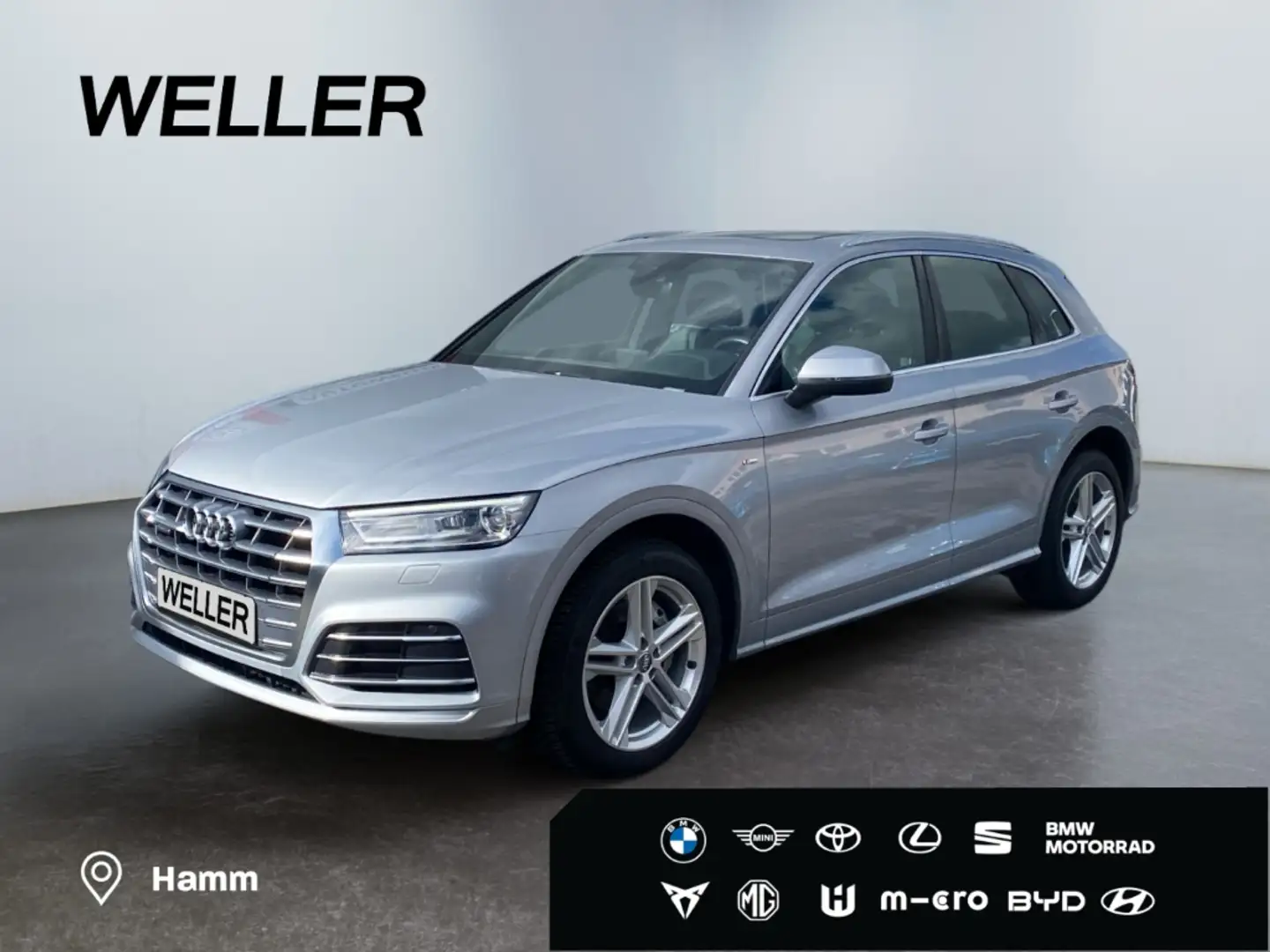 Audi Q5 40 TDI quattro S tronic sport *Pano*Navi*Xenon* Argent - 1