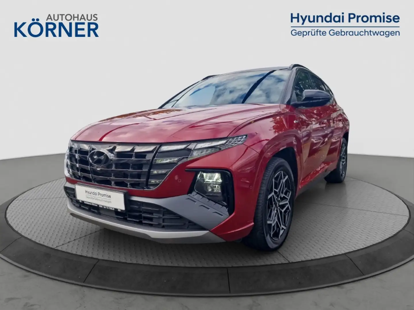 Hyundai TUCSON Plug-In Hybrid N LINE *ALCANTARA*AHK*KLIMASITZ* Nero - 2