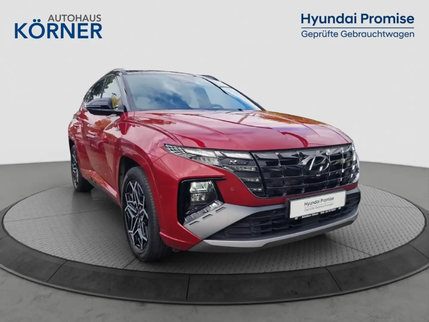 Hyundai TUCSON Plug-In Hybrid N LINE *ALCANTARA*AHK*KLIMASITZ* Nero - 1