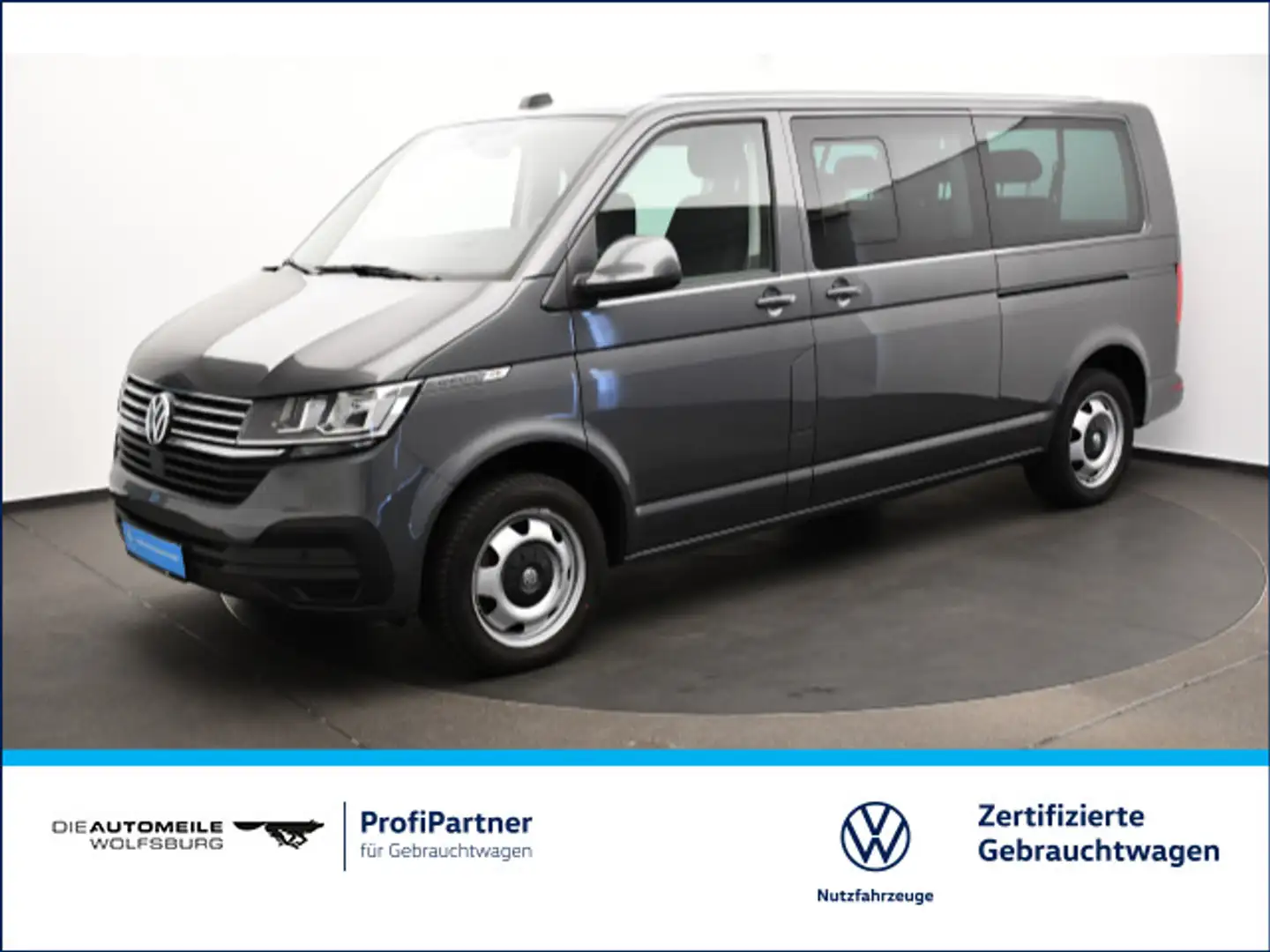 Volkswagen T6.1 Caravelle LR 2.0 TDI DSG Comfortline AHK/AC Grau - 1