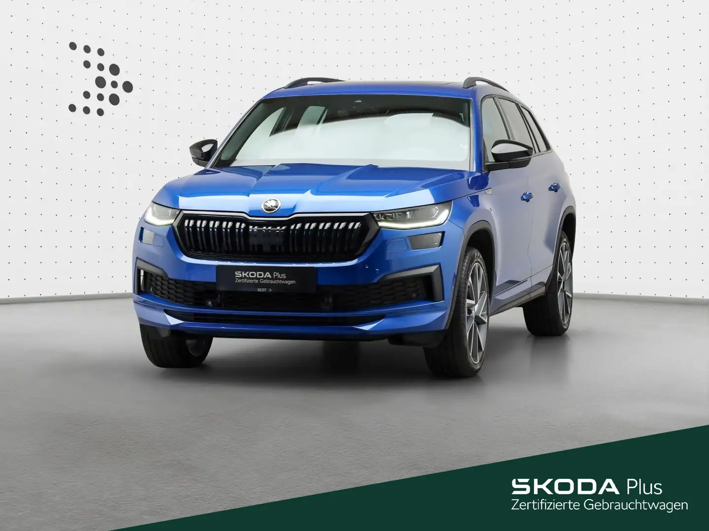 Skoda Kodiaq KODIAQ 2.0 TDI DSG 4x4 Sportline*NAVI*AHK*PANO Blau - 1