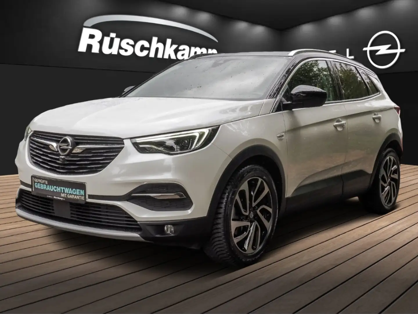 Opel Grandland X Ultimate 1.2 Leder 360-Kam KlimaSitze Voll-LED All Weiß - 1
