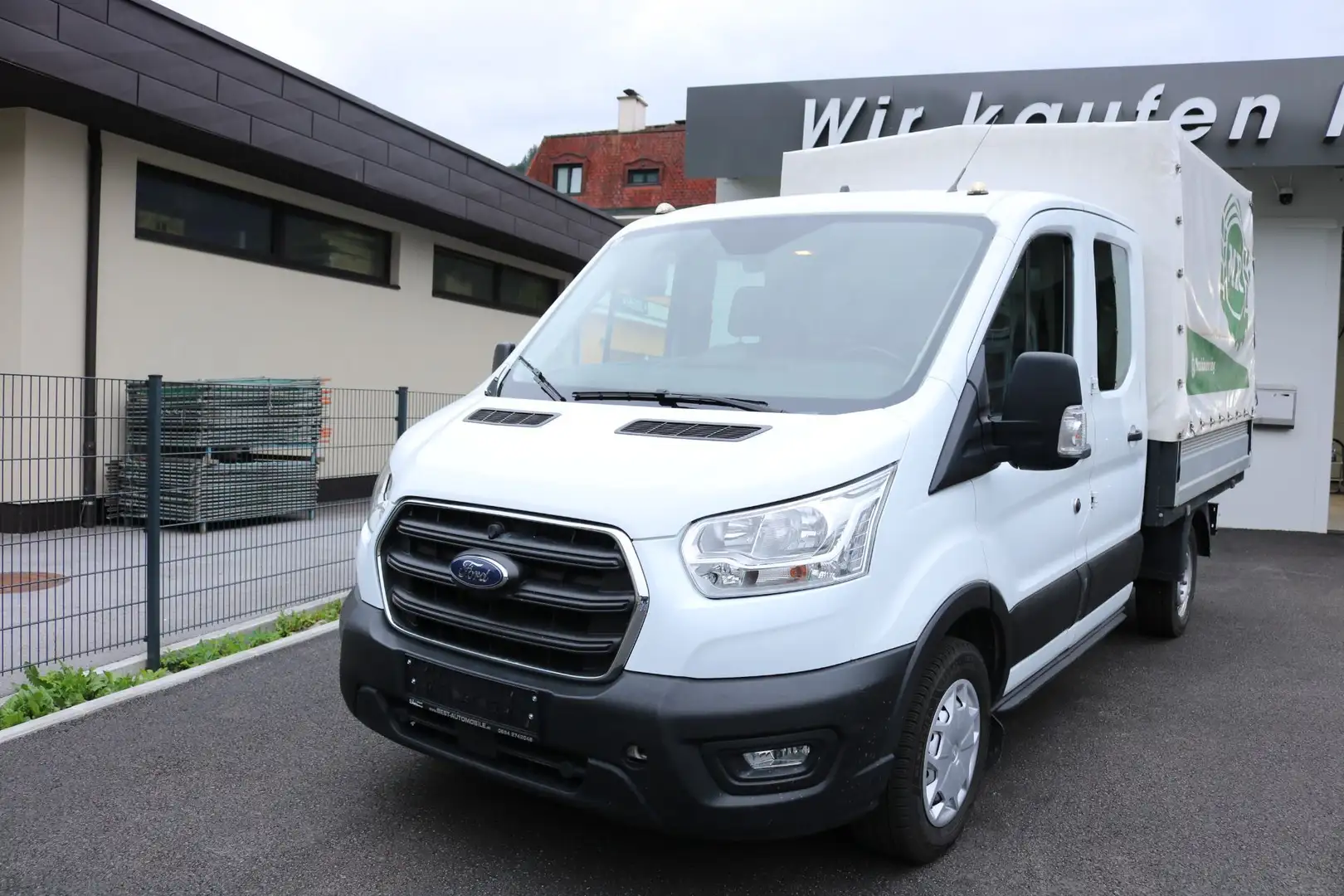Ford Transit  Pritsche DoKa 2,0 EcoBlue L2H1 310 Trend Weiß - 1