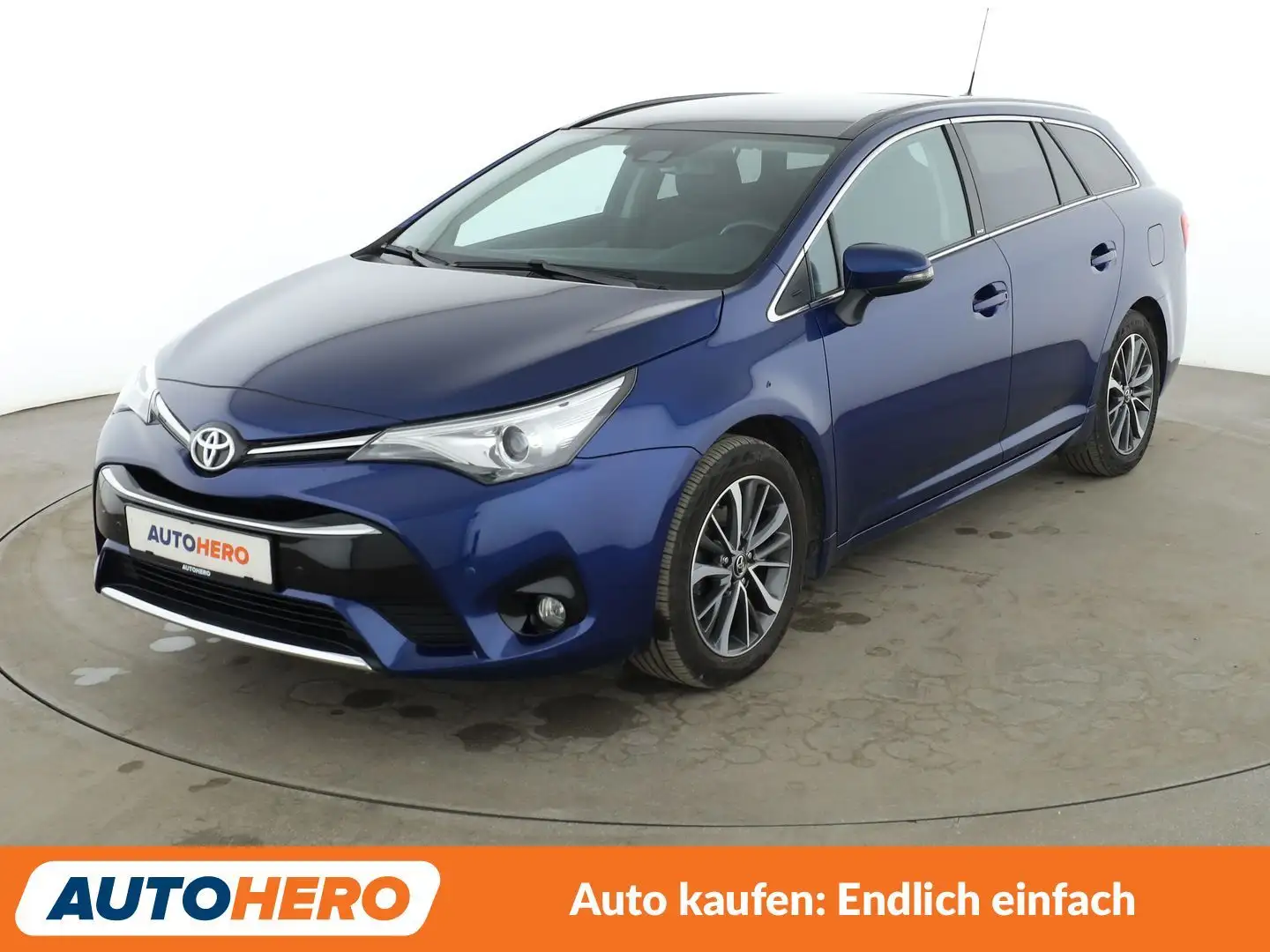 Toyota Avensis 1.8 Edition-S+ Aut.*NAVI*LED*CAM*SPUR*PDC*SHZ* Bleu - 1