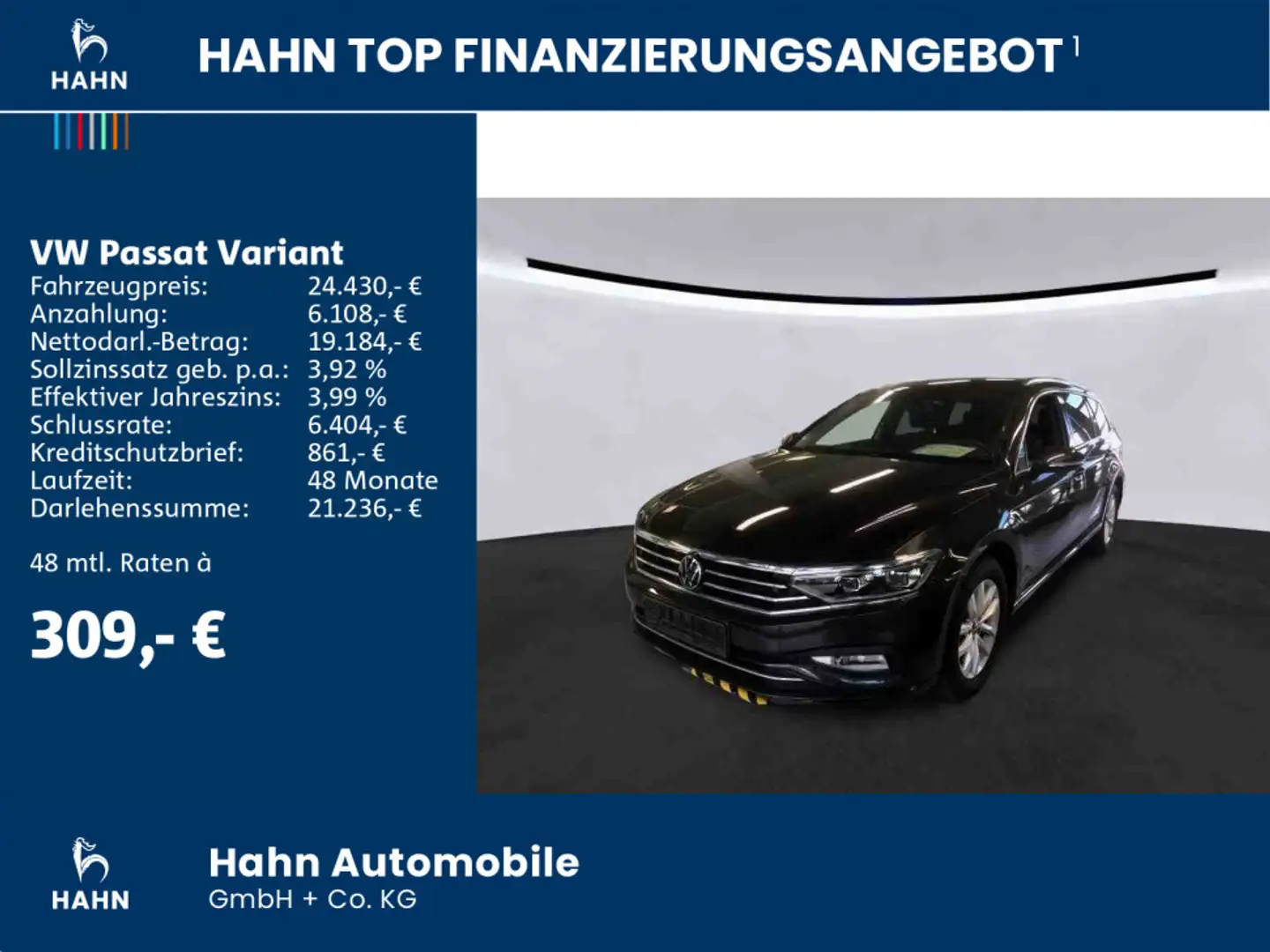 Volkswagen Passat Variant 2.0 TDI DSG Business Matrix CAM Grau - 2