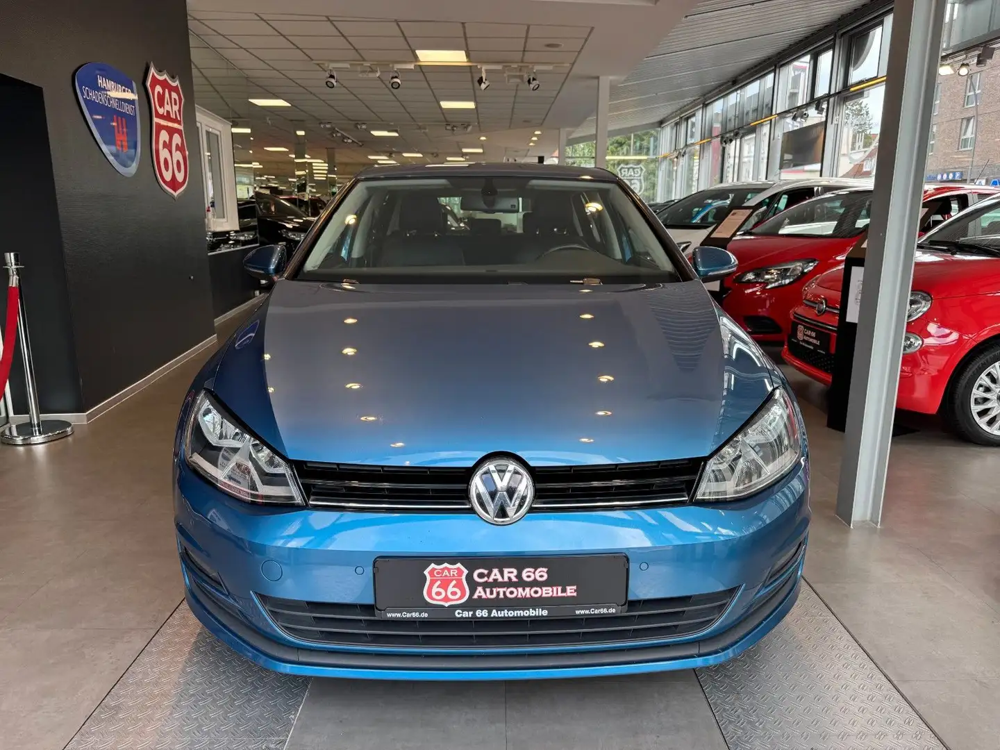 Volkswagen Golf VI Cabriolet Life BMT Blauw - 2