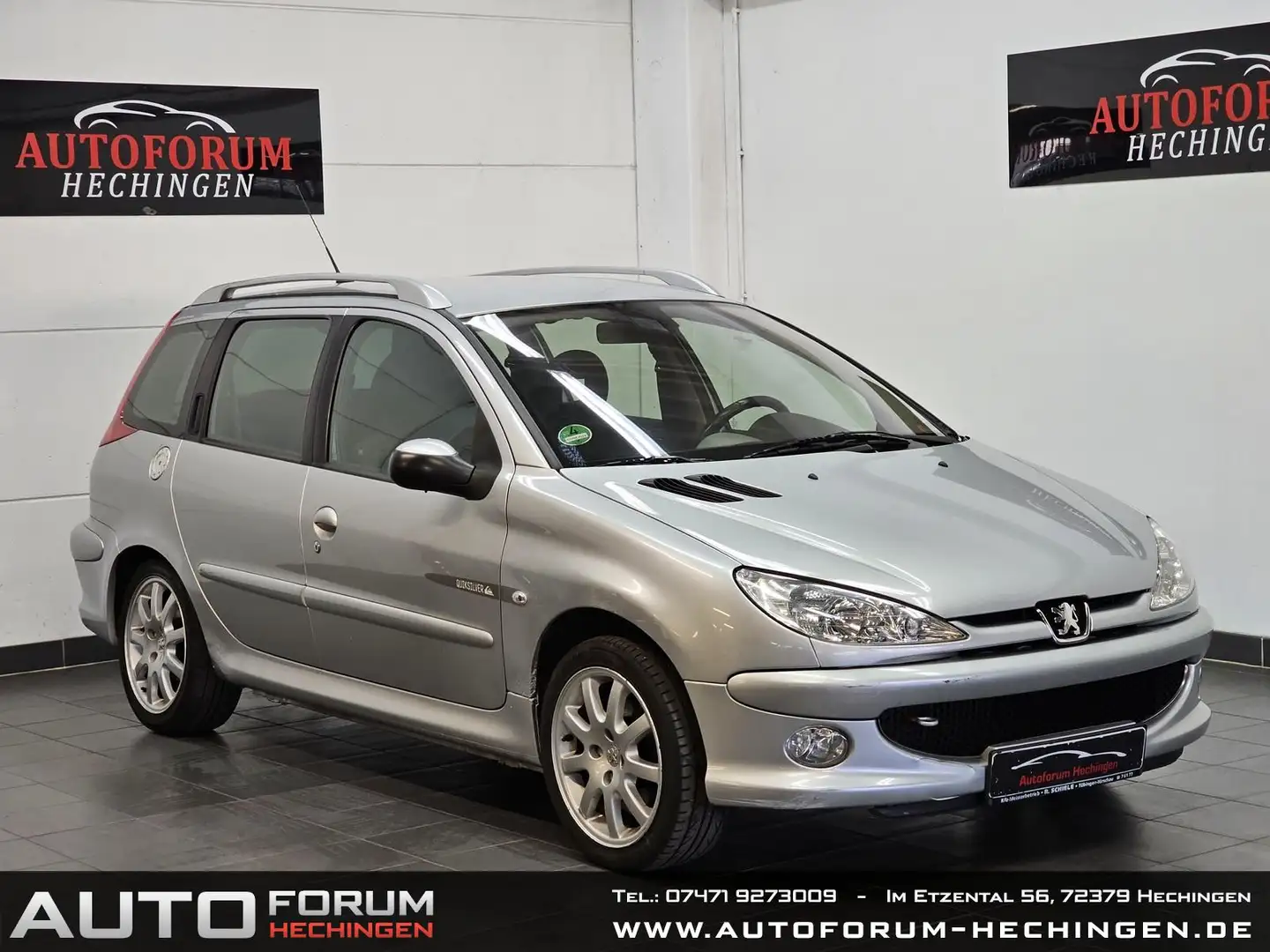 Peugeot 206 SW Quiksilver Tüv Neu Grau - 1