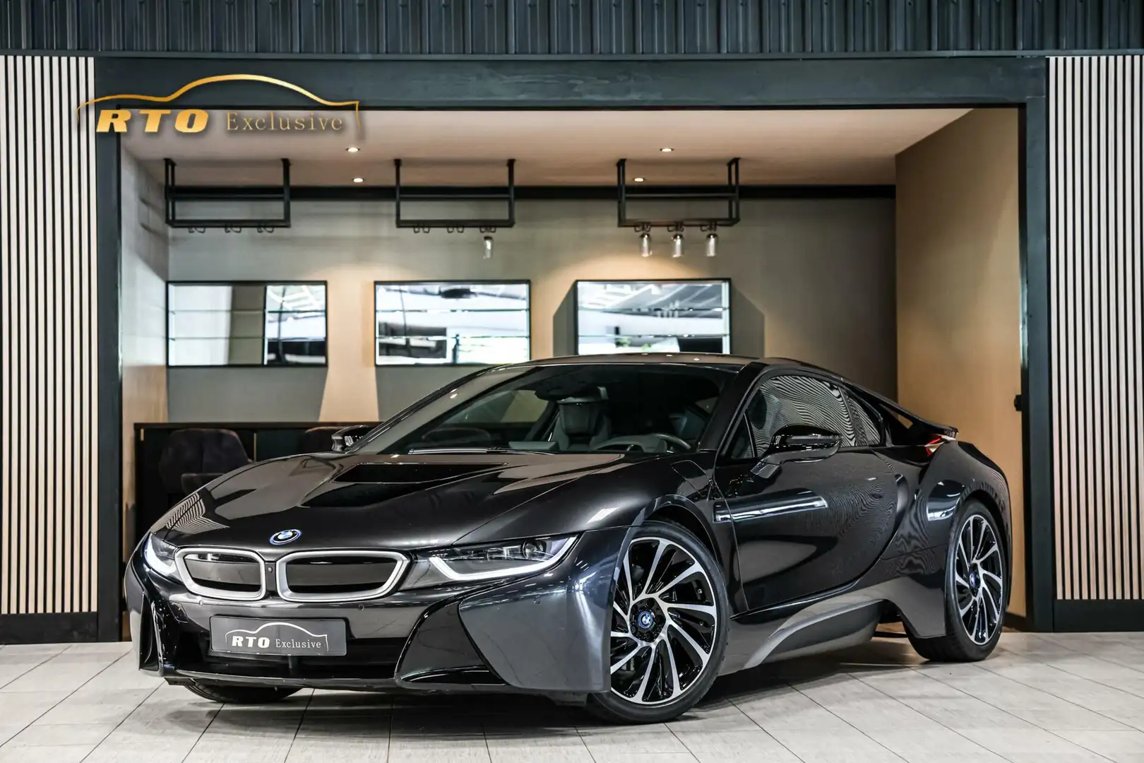 BMW i8 1.5 Hybrid 362PK|NL-auto|Head-up|Harman Kardon|Led Grijs - 1