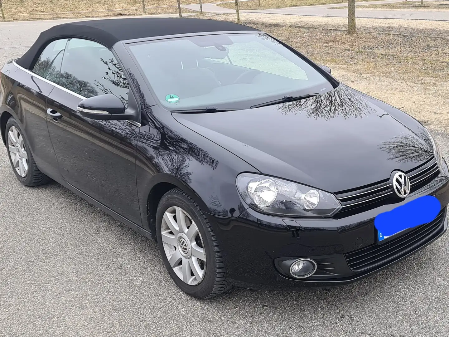 Volkswagen Golf Cabriolet Golf VI Cabrio Cabrio 1.4 TSI Schwarz - 1