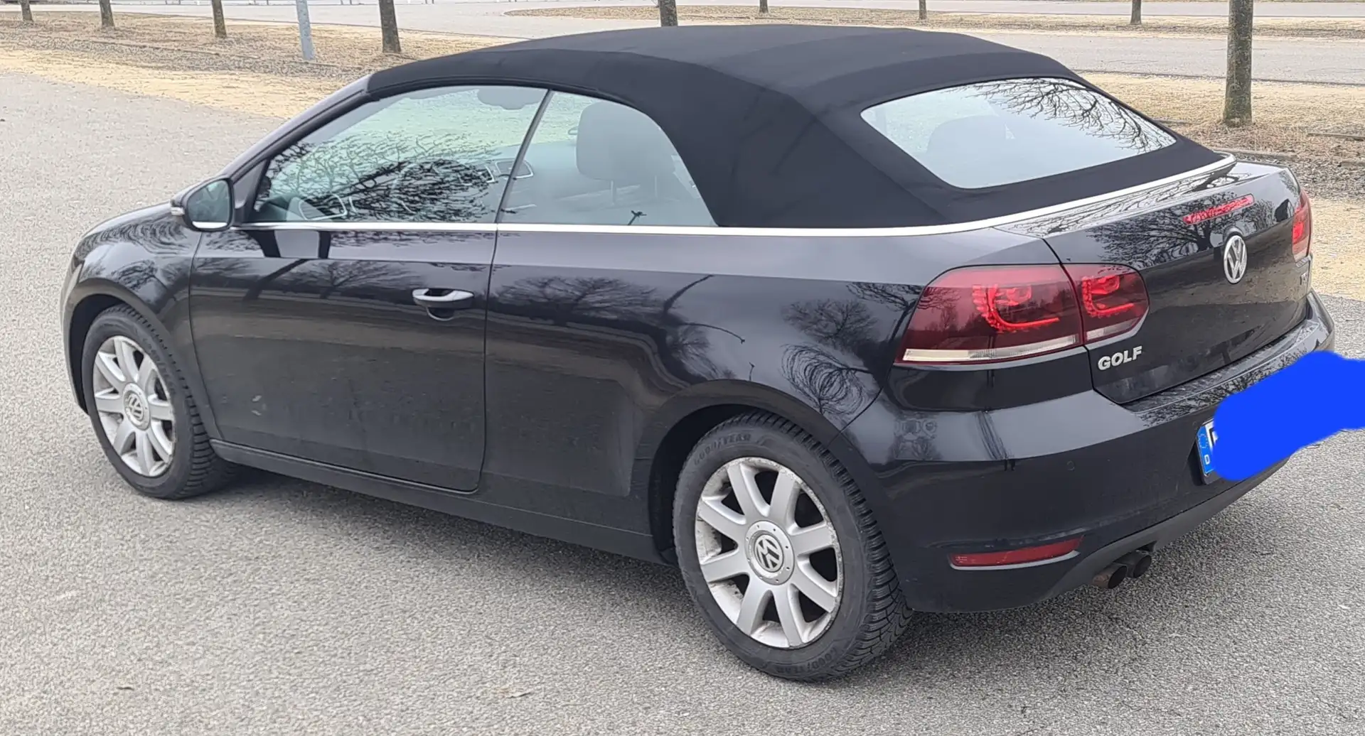 Volkswagen Golf Cabriolet Golf VI Cabrio Cabrio 1.4 TSI Schwarz - 2