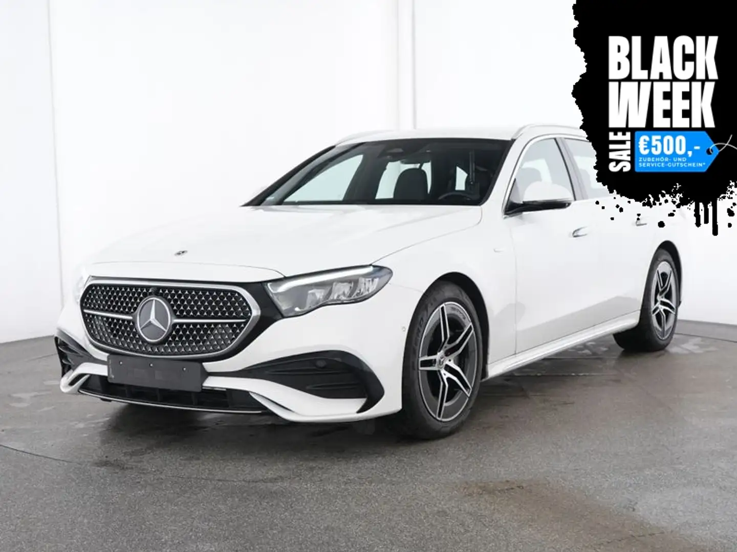 Mercedes-Benz E 300 de 4M T AMG/LED/360°Kamera/Distronic/AHK/ Weiß - 1