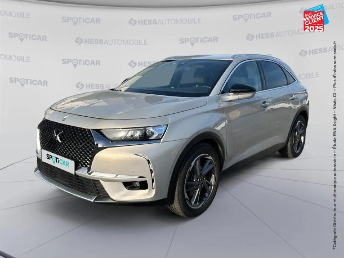 DS Automobiles DS 7 Crossback E-TENSE 4x4 300ch Grand Chic Gris - 1