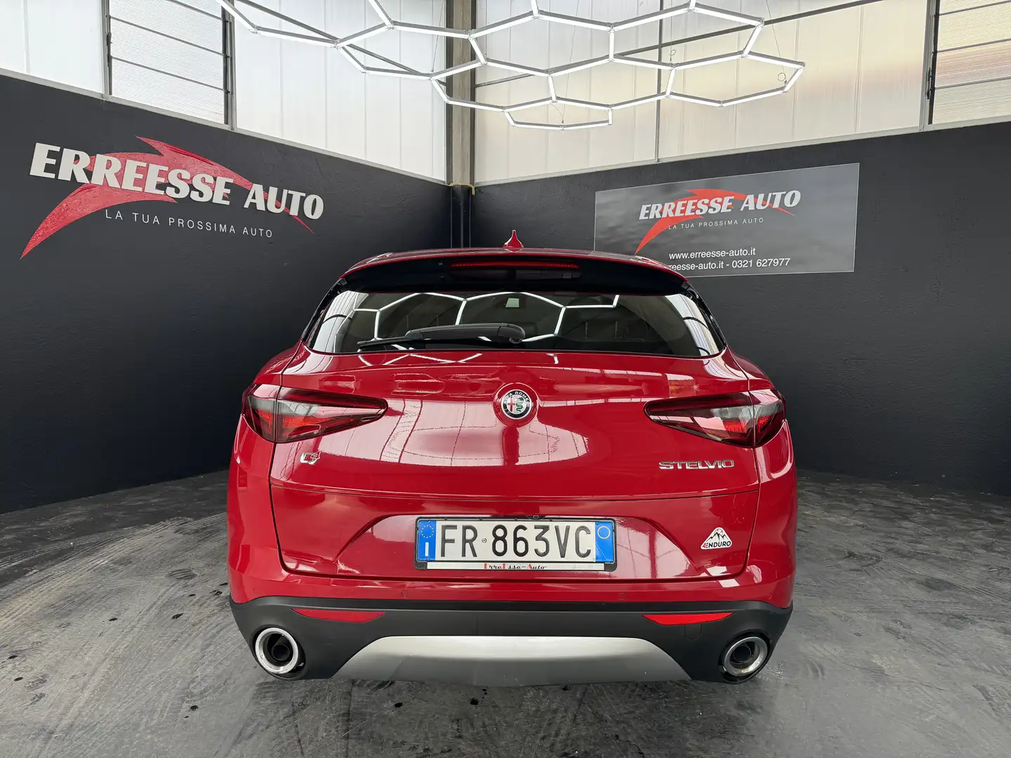 Alfa Romeo Stelvio 2.2 t Super Q4 210cv auto Rosso - 2