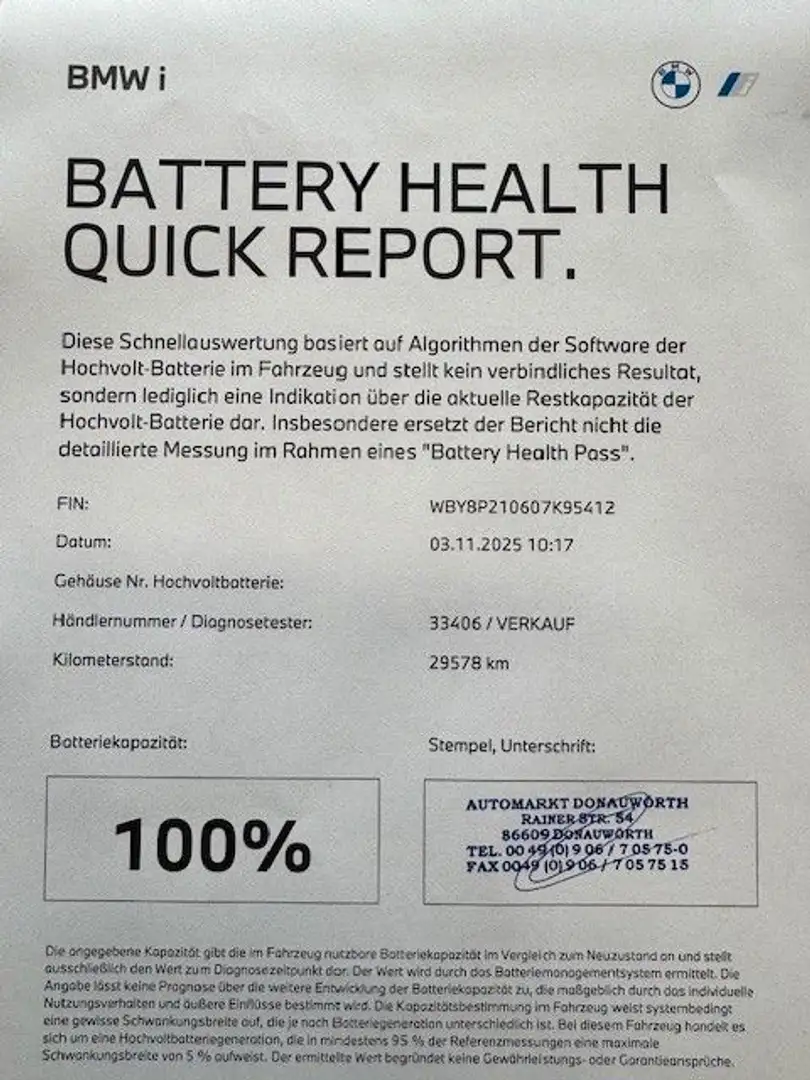 BMW i3 (120Ah) Sportpaket Navi Harman Kardon Abstand Nero - 1