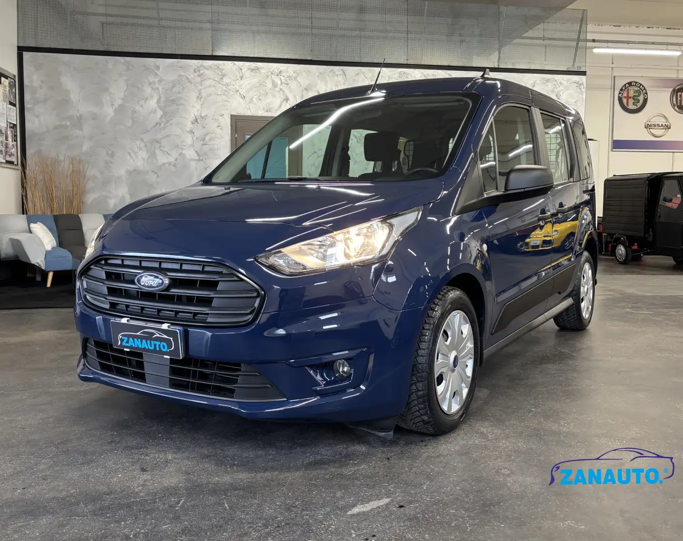 Ford Transit Connect 1.5 Tdci 100 Cv Autocarro 5P. *PREZZO+IVA* Azul - 1